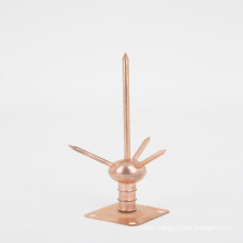 Copper plated steel lightning protection arrester pure copper air termination